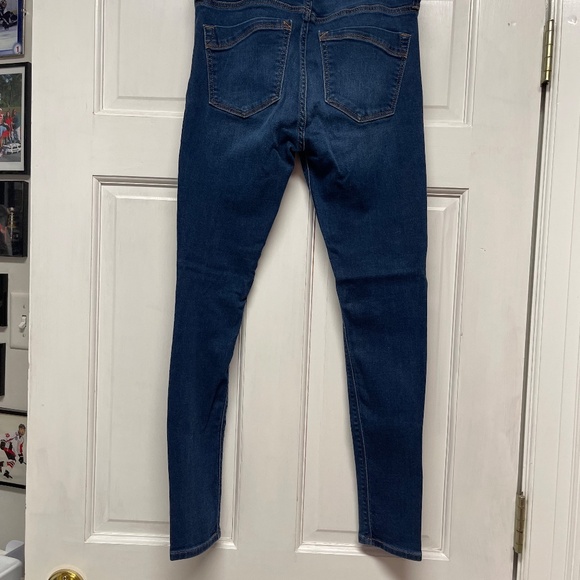 A5 - #259 Express dark blue jeans, super soft ankle leggins, size 4 - Picture 5 of 6